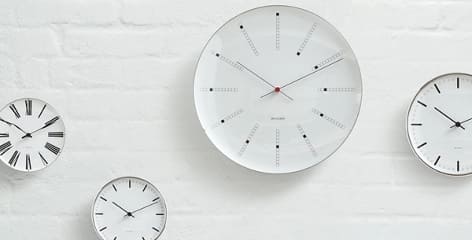 アルネヤコブセン バンカーズウォールクロック29cm AJ43640 | NORDIC