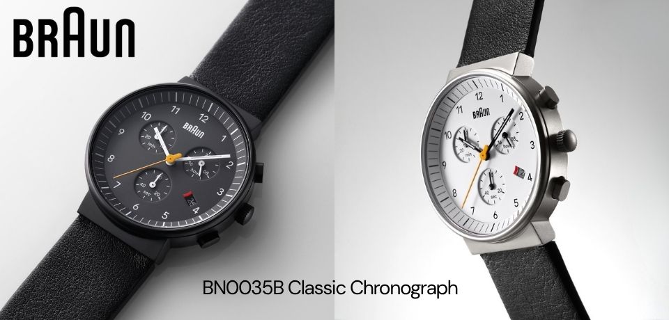 BRAUN/ブラウン BN0035B クロノグラフ腕時計 