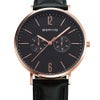BERING Unisex Changes Black×RoseGold 14240-166（ベーリング ユニセックス腕時計 チェンジズ ブラック×ローズゴールド）