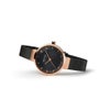 BERING Ladies Scandinavian Solar Black×RoseGold 14627-166 (ベーリング レディース腕時計 ソーラー ブラック×ローズゴールド)