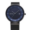 BERING Unisex Scandinavian Solar Blue×Black 14639-227