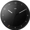 BRAUN WALL CLOCK BLACK BC17B（ブラウン アナログ掛け時計 ブラック 直径30cm）