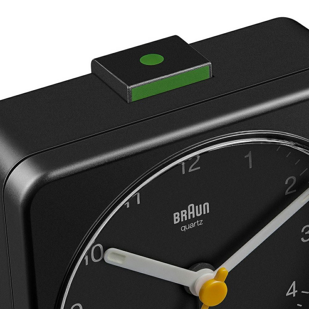 BRAUN ALARM CLOCK BLACK BC03B （ブラウン置き時計 アラームクロック