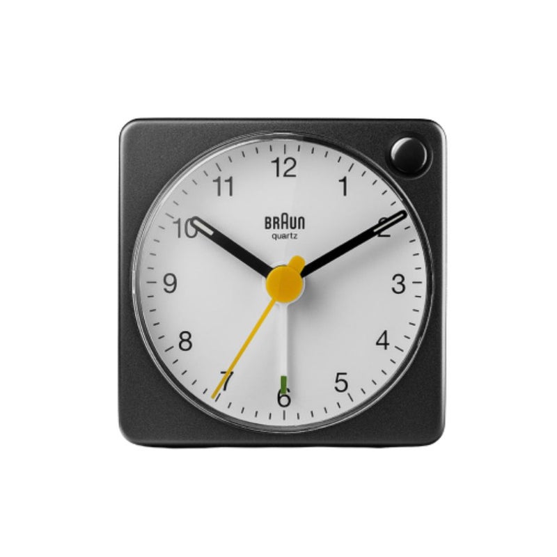 BRAUN ALARM CLOCK BLACK×WHITE BC02XBW （ブラウン置き時計 アナログアラームクロック ブラック×ホワイト）