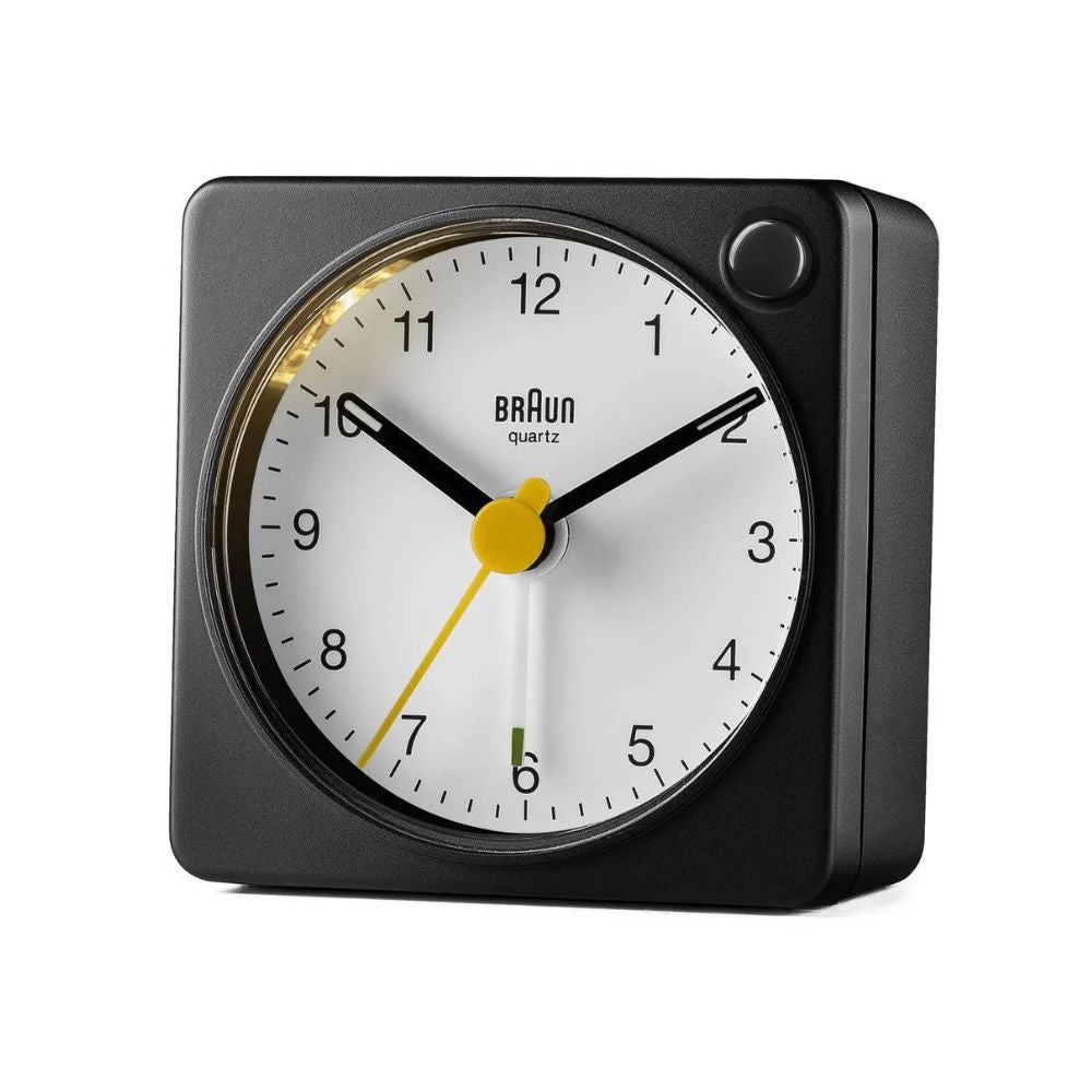 BRAUN ALARM CLOCK BLACK×WHITE BC02XBW （ブラウン置き時計 アナログアラームクロック ブラック×ホワイト）