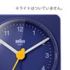 往年の名作「AB1(1987年)」をベースに再現 BRAUN ALARM CLOCK BLUE BC02BL（ブラウン置き時計 アナログアラームクロック ブルー）