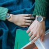 BERING Mens Unisex Scandinavian Solar Gray×RoseGold 14639-369（ベーリング ユニセックス腕時計 ソーラー グレー×ローズゴールド）