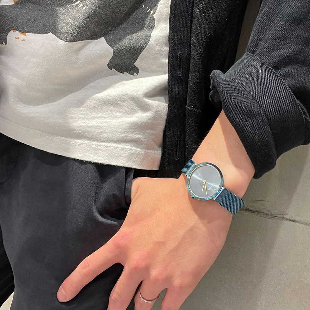 BERING Ladies Unisex Charity Ice Blue time to care 18132-charity1