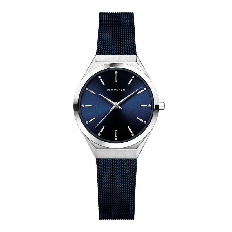 BERING Ladies Ultra Slim Blue 18729-307 （ベーリング レディース腕時計 ウルトラスリム ブルー）