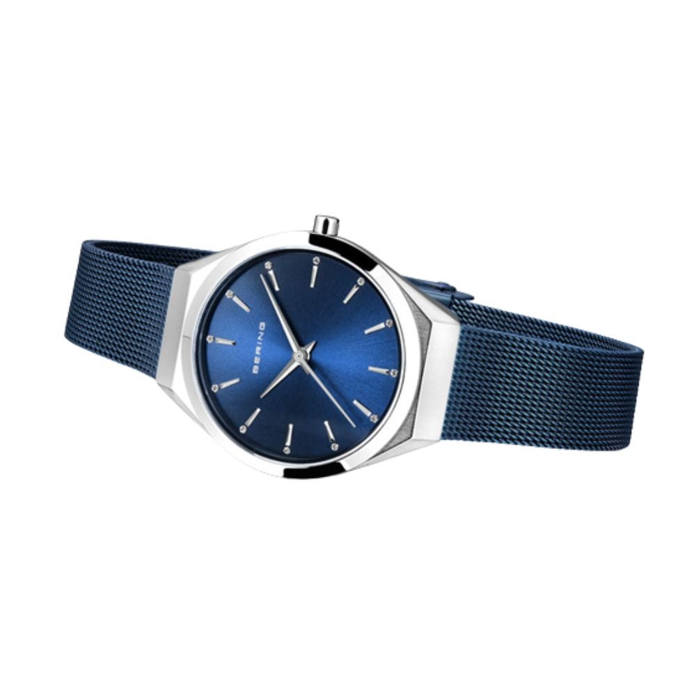 BERING Ladies Ultra Slim Blue 18729-307 （ベーリング レディース腕時計 ウルトラスリム ブルー）