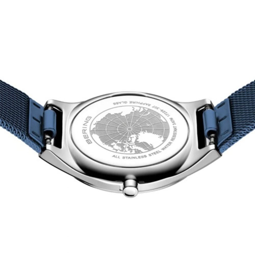 BERING Ladies Ultra Slim Blue 18729-307 （ベーリング レディース腕時計 ウルトラスリム ブルー）