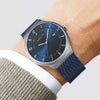 BERING Mens Unisex Ultra Slim Blue 18740-307 （ベーリング メンズ ユニセックス 腕時計 ウルトラスリム ブルー）