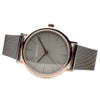 BERING Unisex North Pole 13436-369（ベーリング ユニセックス ノースポール グレー×ローズゴールド）