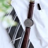 BERING Mens Unisex Changes 40mm 14240-005 （ベーリング メンズ ユニセックス 腕時計 ブラウンレザー＆シルバーメッシュベルト）