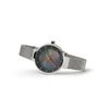 BERING Ladies Scandinavian Solar Gray×Gold 14627-002 （ベーリング レディース腕時計 ソーラー グレー×ゴールド シルバーメッシュベルト ）