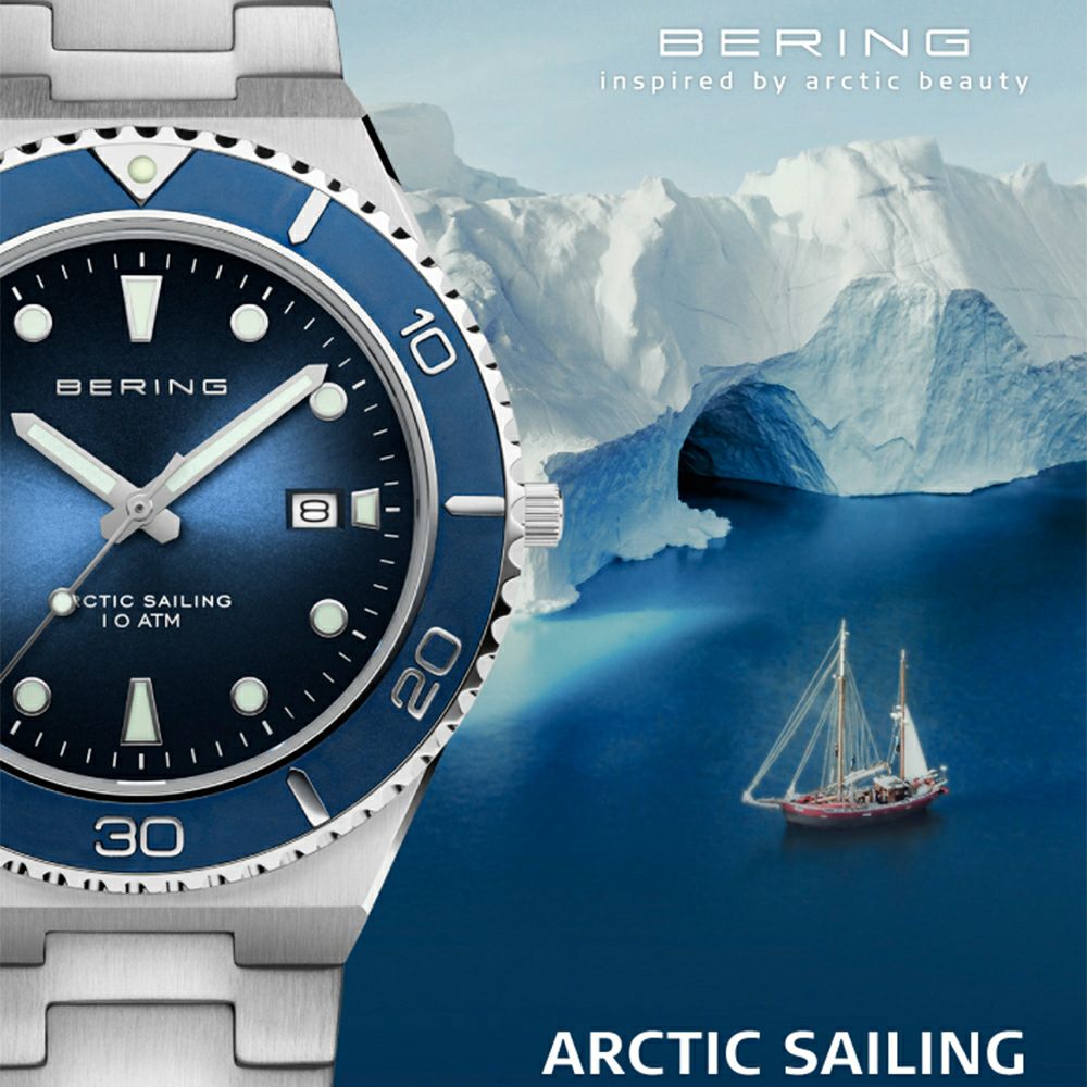 BERING MENS ARCTIC SAILING BLUE 18940-707（ベーリング メンズ腕時計