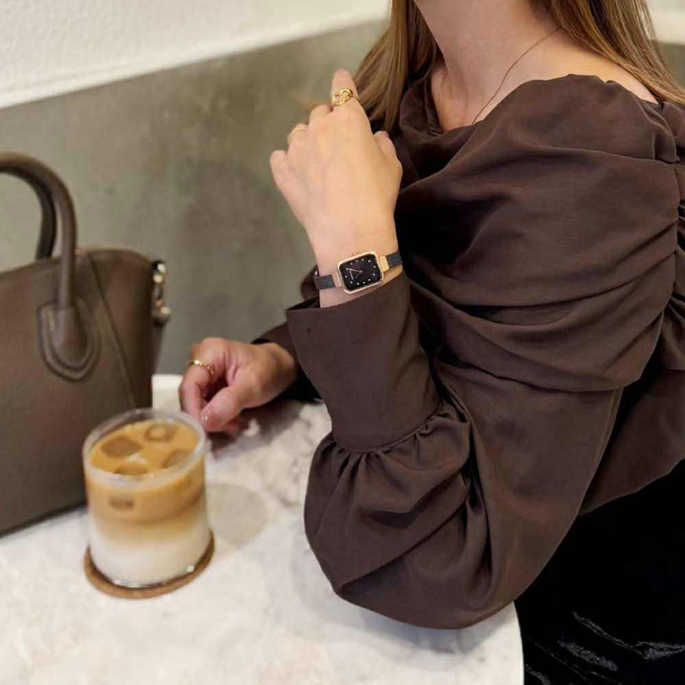 BERING Ladies Classic Petit Collection Brown 14520-265-J