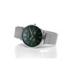 BERING Unisex Changes Deep green 14240-409（ベーリング メンズユニセックス腕時計 ディープグリーン チェンジズ 革＆メッシュベルト 替えベルト2本付き）