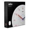 BRAUN Time Teacher WALL CLOCK WHITE BC26TW 