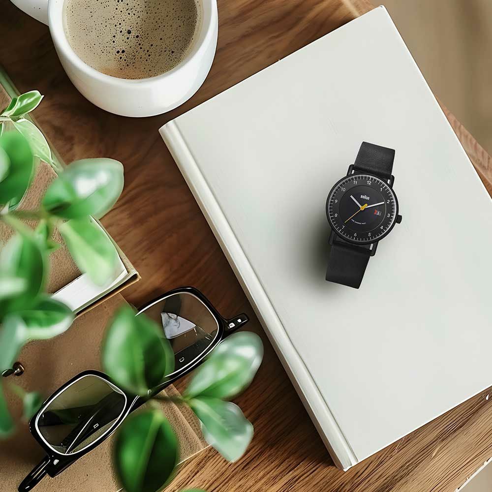 BRAUN SOLAR WATCH LEATHER BLACK BN0301BKBKG（ブラウン ソーラー