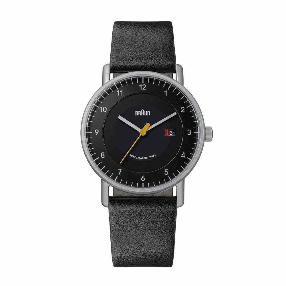 BRAUN SOLAR WATCH LEATHER SILVER BN0301BKSLBKG（ブラウン ソーラー