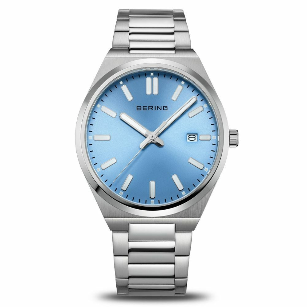BERING Mens Classic Link Blue 17639-707（ベーリング メンズ ユニ