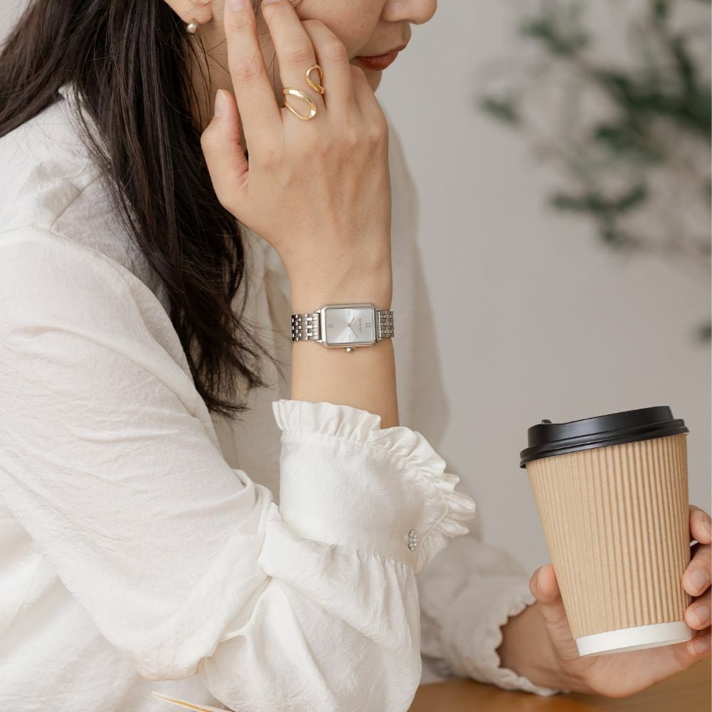 BERING Ladies Unisex Rectangle Link 17423-734