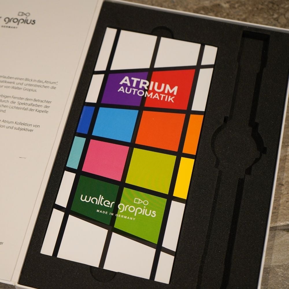 Bauhaus Walter Gropius (バウハウス・ヴァルター・グロピウス) アトリウム オートマチック メンズ ユニセックス腕時計 WGA801-01