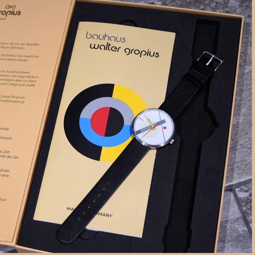 Bauhaus Walter Gropius (バウハウス・ヴァルター・グロピウス) フォーラム モホリ・ナジ シリーズ メンズ ユニセックス腕時計 WG021-01