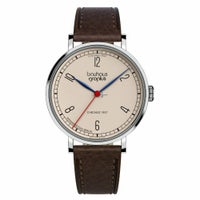 Bauhaus Walter Gropius (バウハウス・ヴァルター・グロピウス)  ニューバウハウス シカゴ1937シリーズ 数量限定 シリアルナンバー入りメンズ ユニセックス腕時計 WGN 001-01Z