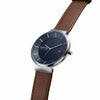 BERING Mens Unisex Scandinavian Solar Navy Blue 14639-507