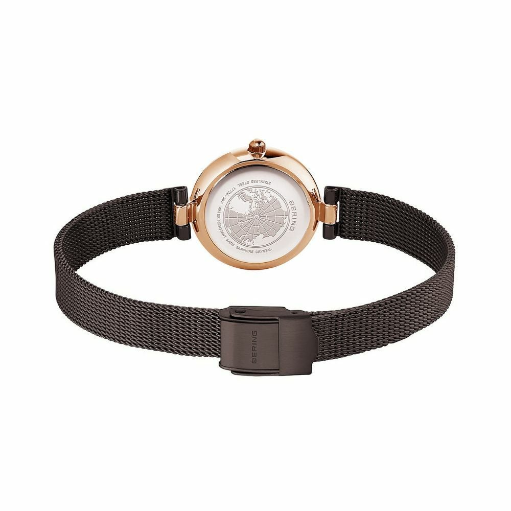 BERING Ladies Watch Classic Diamond Cherry Blossom Japan Limited 17724-069 