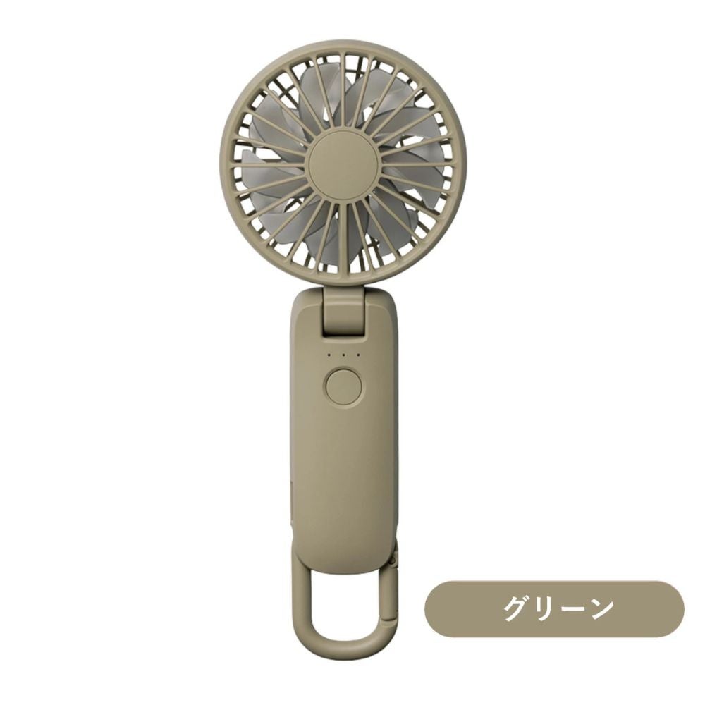 RHYTHM(リズム) ハンディファン2026 首掛け持ち歩きミニ扇風機 大風量 静音 3WAY シルキーウィンドモバイル4