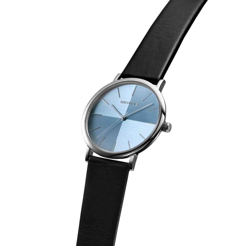 BERING Mens Unisex Classic Scandinavian Ice Blue 13436-408（ベーリング メンズ ユニセックス腕時計 クラシックスカンジナビアン アイスブルー）