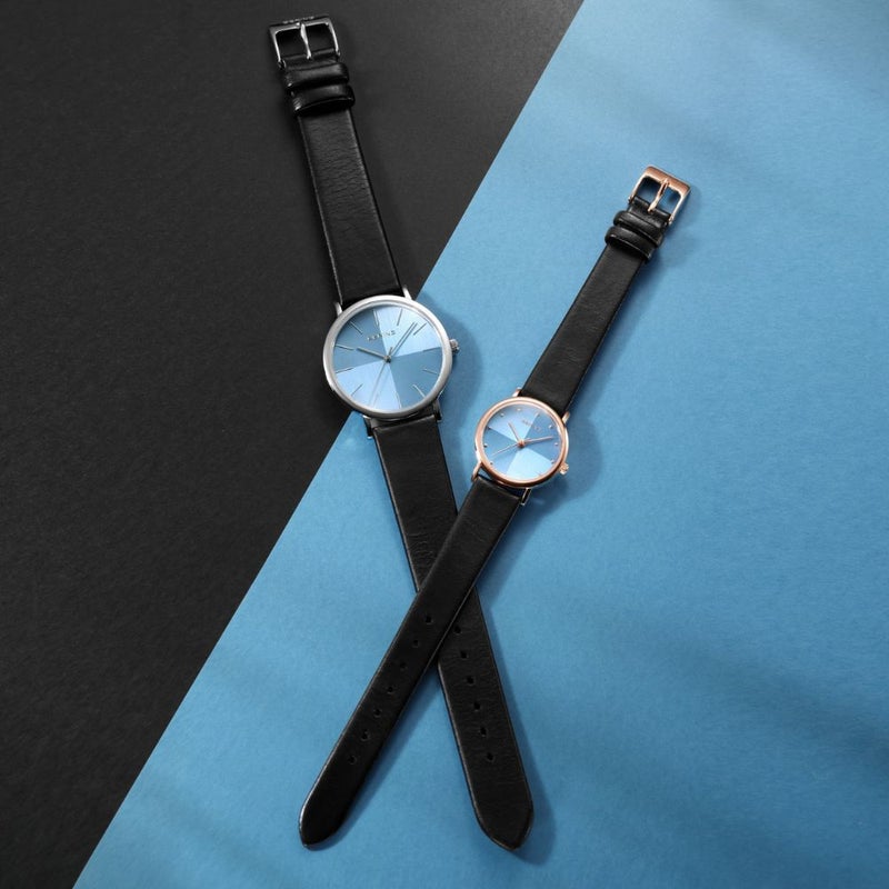 BERING Mens Ladies Unisex Classic Scandinavian Ice Blue Pair 13436-408 13426-468 （ベーリング メンズ レディース ユニセックス腕時計 クラシックスカンジナビアン アイスブルー ペアウォッチ）