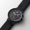 BRAUN CHRONOGRAPH WATCH LEATHER BLACK BN0035BBKBKG （ブラウン クロノグラフ腕時計 黒文字盤×黒ケース）