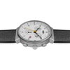 BRAUN CHRONOGRAPH WATCH LEATHER WHITE BN0035BWHBKG （ブラウン クロノグラフ腕時計 白文字盤×シルバーケース）