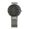 BERING Pair Watch Mens Ladies Unisex SCANDINAVIAN SOLAR 14639-003 14627-002 （ベーリング スカンジナビアンソーラー グレー×ゴールド シルバーメッシュベルト）