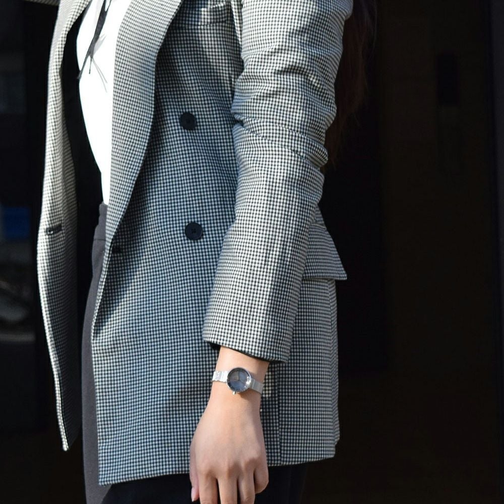 BERING Pair Watch Mens Ladies Unisex SCANDINAVIAN SOLAR 14639-003 14627-002 （ベーリング スカンジナビアンソーラー グレー×ゴールド シルバーメッシュベルト）