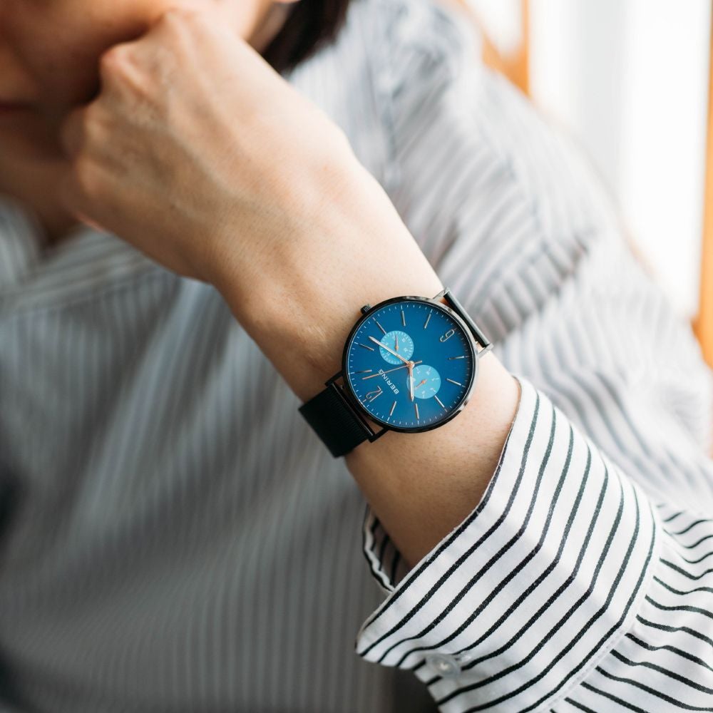 BERING Mens Unisex Changes OceanForest2026 Japan Limited Blue 14240-427 （ベーリング メンズ ユニセックス 腕時計 チェンジズ オーシャンフォレスト2026 日本限定 ブルー）