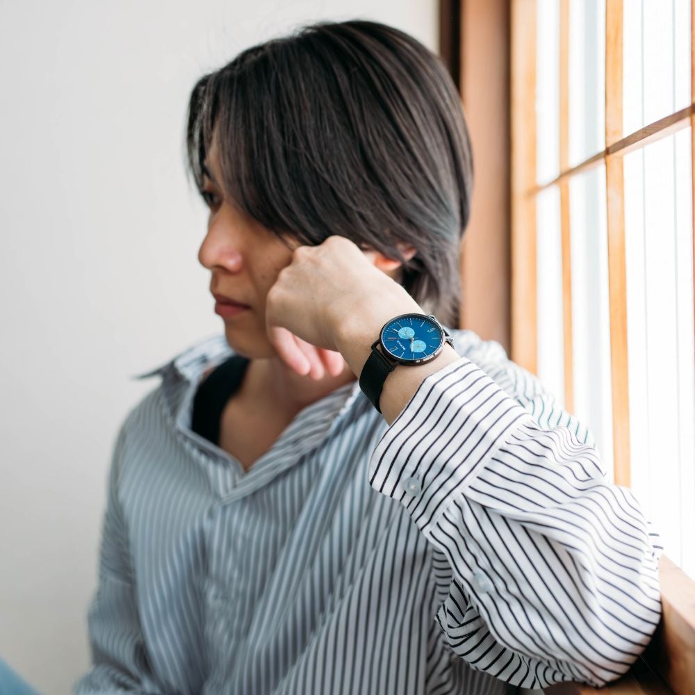 BERING Mens Unisex Changes OceanForest2026 Japan Limited Blue 14240-427 （ベーリング メンズ ユニセックス 腕時計 チェンジズ オーシャンフォレスト2026 日本限定 ブルー）