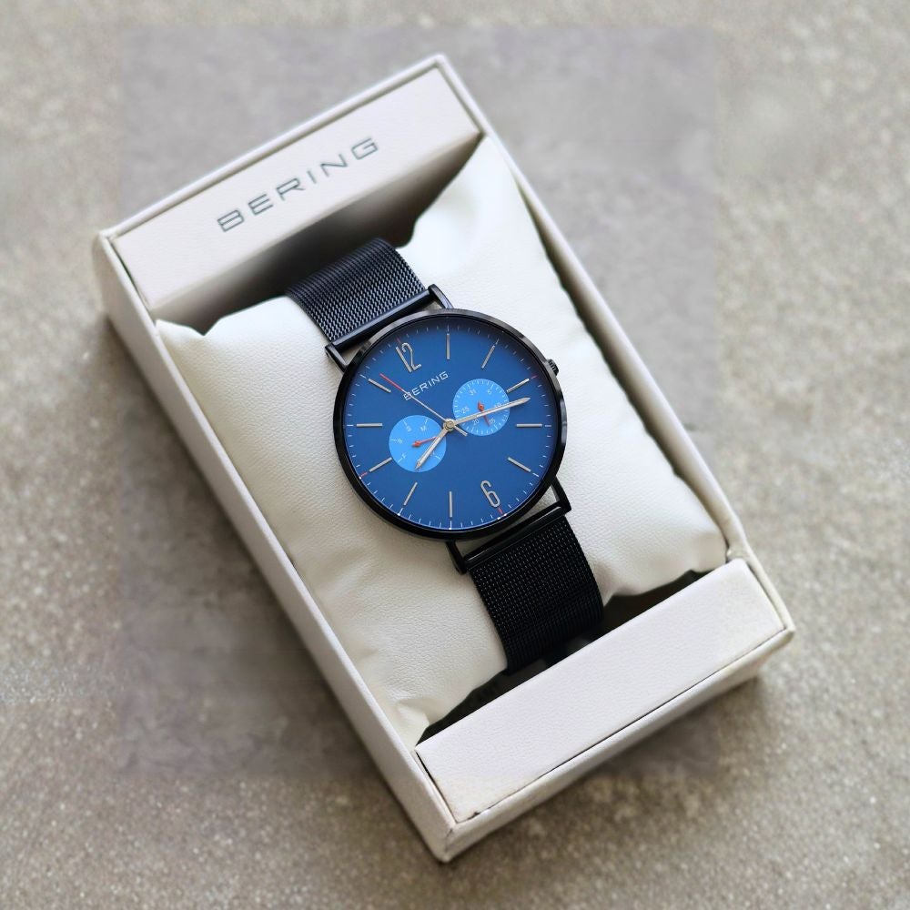 BERING Mens Unisex Changes OceanForest2026 Japan Limited Blue 14240-427 （ベーリング メンズ ユニセックス 腕時計 チェンジズ オーシャンフォレスト2026 日本限定 ブルー）