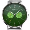 BERING Mens Unisex Changes OceanForest2026 Japan Limited Green 14240-509 （ベーリング メンズ ユニセックス 腕時計 チェンジズ オーシャンフォレスト2026 日本限定 グリーン）