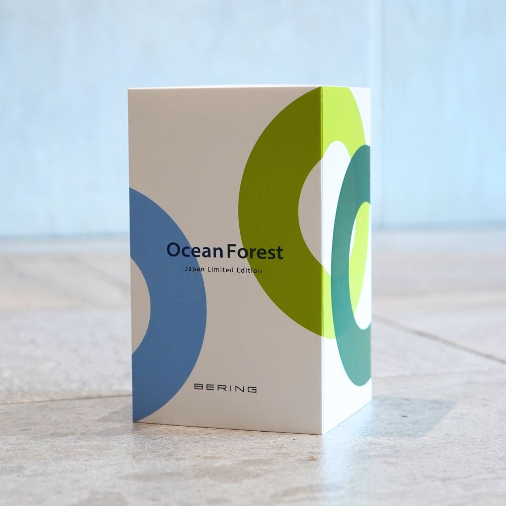 BERING Mens Unisex Changes OceanForest2026 Japan Limited Green 14240-509 （ベーリング メンズ ユニセックス 腕時計 チェンジズ オーシャンフォレスト2026 日本限定 グリーン）