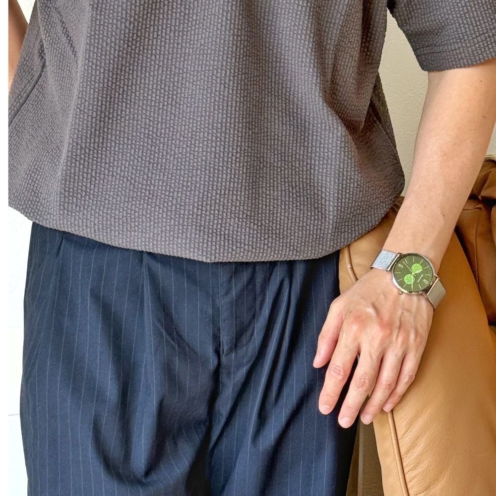 BERING Mens Unisex Changes OceanForest2026 Japan Limited Green 14240-509 （ベーリング メンズ ユニセックス 腕時計 チェンジズ オーシャンフォレスト2026 日本限定 グリーン）