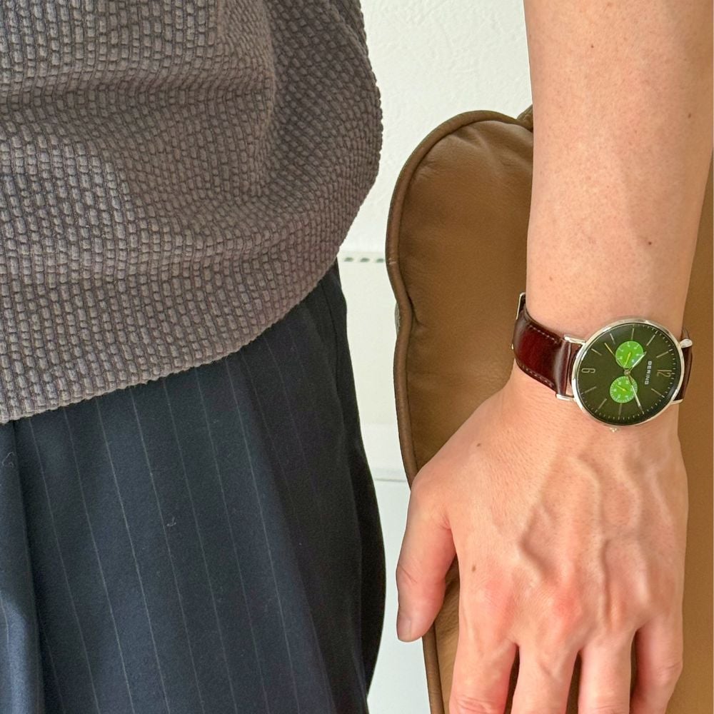 BERING Mens Unisex Changes OceanForest2026 Japan Limited Green 14240-509 （ベーリング メンズ ユニセックス 腕時計 チェンジズ オーシャンフォレスト2026 日本限定 グリーン）