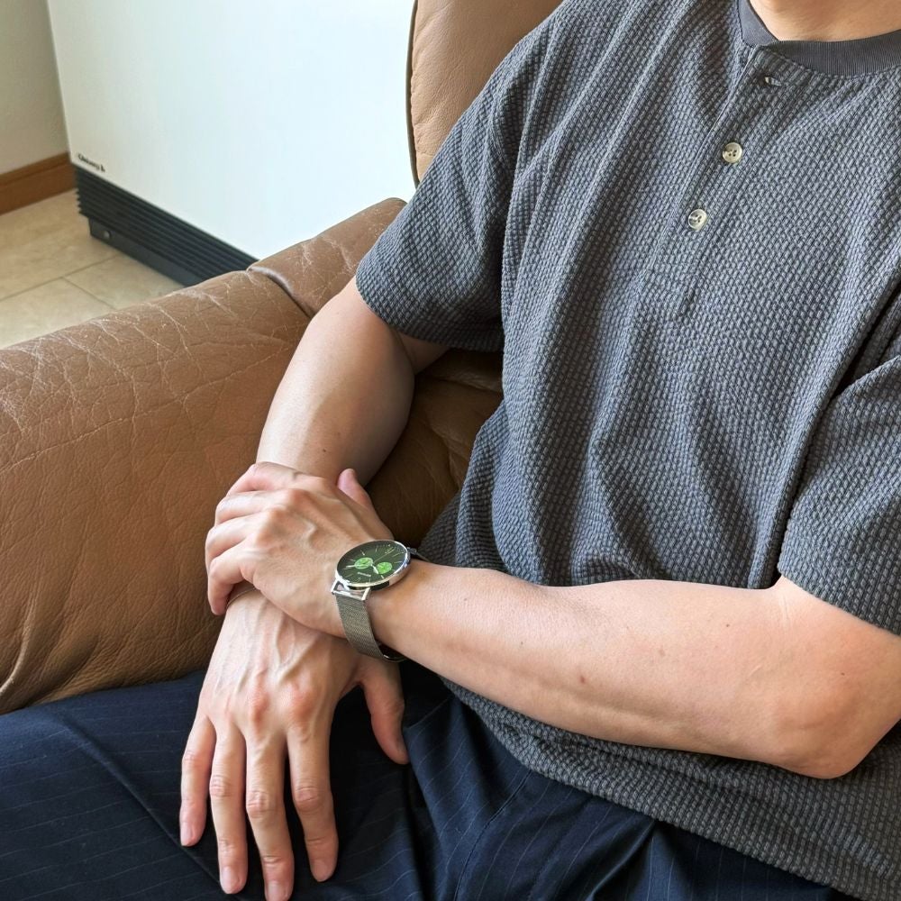 BERING Mens Unisex Changes OceanForest2026 Japan Limited Green 14240-509 （ベーリング メンズ ユニセックス 腕時計 チェンジズ オーシャンフォレスト2026 日本限定 グリーン）
