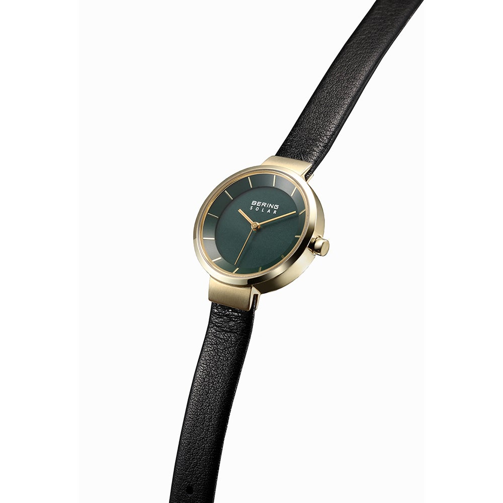 BERING Pair Watch Scandinavian Solar Deepgreen 14639-409 14627-439 （ベーリング 腕時計 ペアウォッチセット スカンジナビアンソーラー ディープグリーン ）