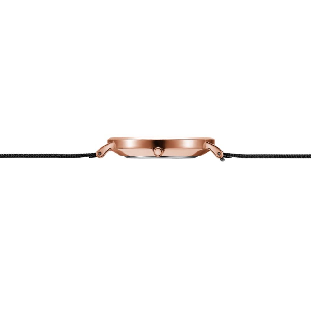 ブラック×ローズゴールドのペアウォッチ2点セット BERING Pair Watch Changes Black×RoseGold 14240-166 14236-166 （ベーリング 腕時計 ペアウォッチ チェンジズ ブラック×ローズゴールド）