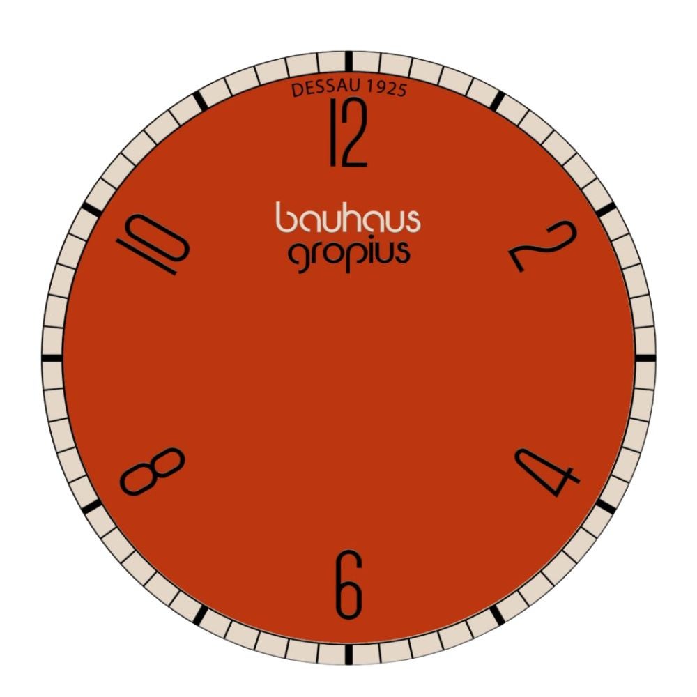 バウハウスデッサウ校舎誕生100周年記念 Bauhaus Walter Gropius (バウハウス・ヴァルター・グロピウス) ニューバウハウス デッサウ1925シリーズ メンズ ユニセックス腕時計 WGN003-17M